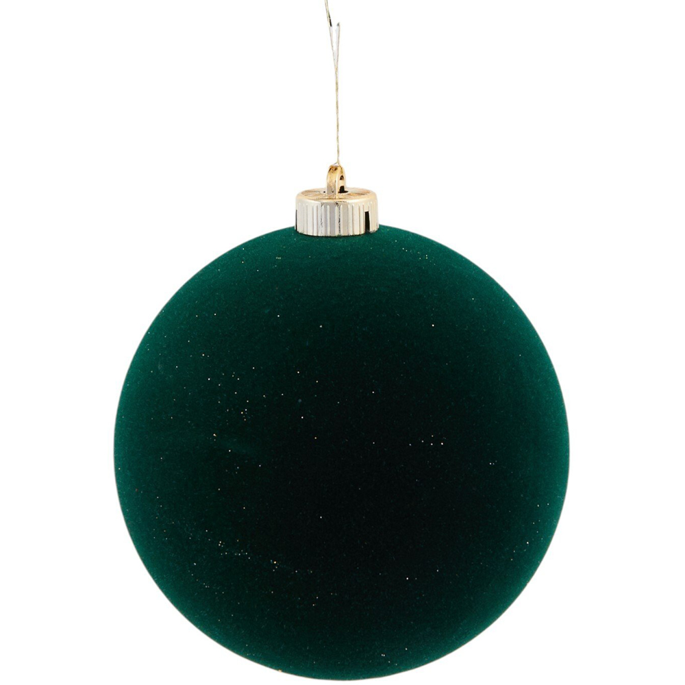 Pack of 3 Sleigh Bells Ring Baubles Green Image 4