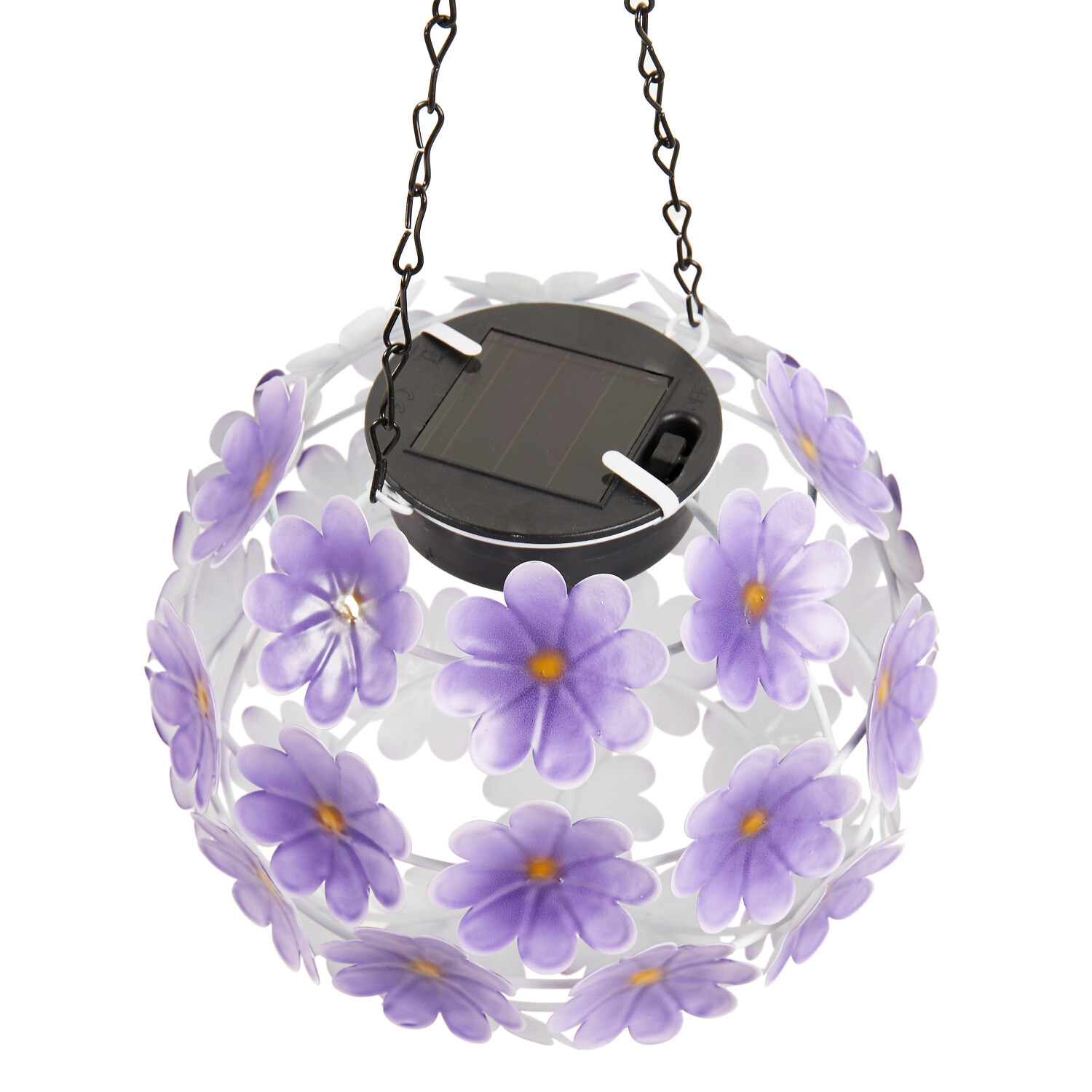 Solar Flower Hanging Ball Light - Multicolour Image 11