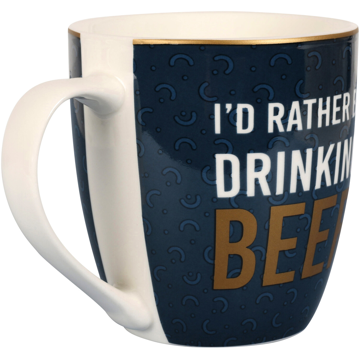 Beer Jumbo Mug - Navy Image 2