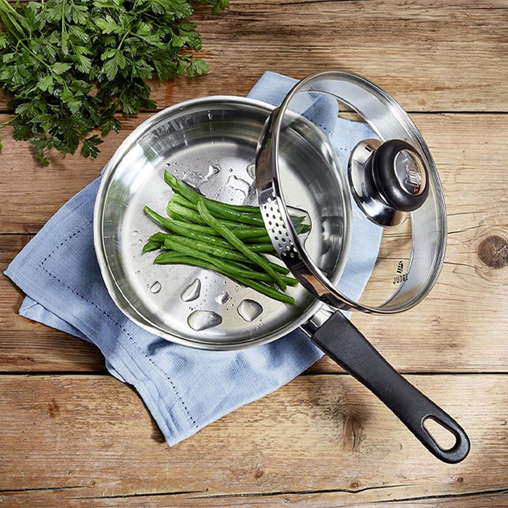 Judge Vista 5-Piece Non-Stick Draining Saucepan Set Image 4