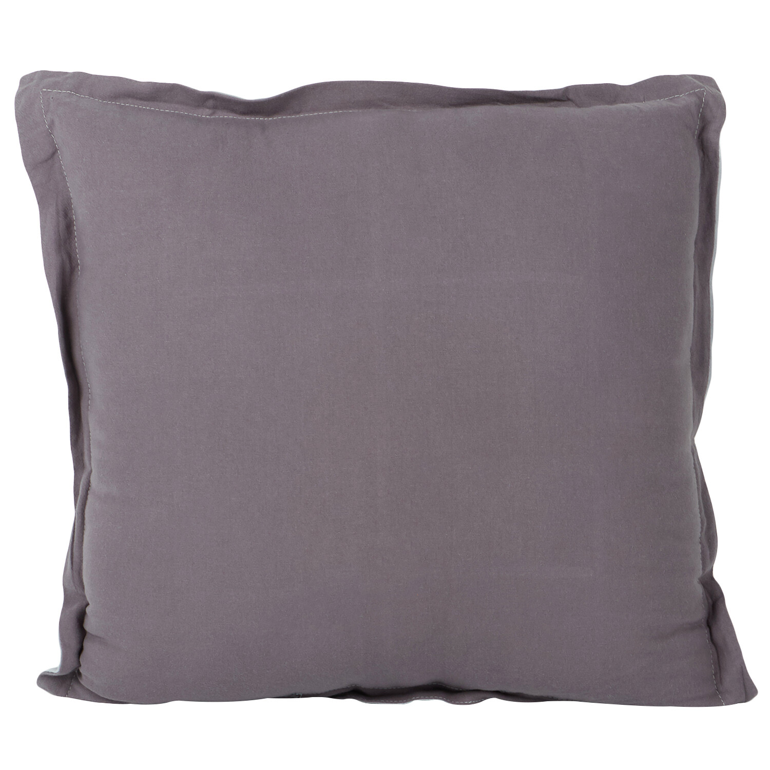 Pack of 2 Reversible Outdoor Cushions - Grey Image 4