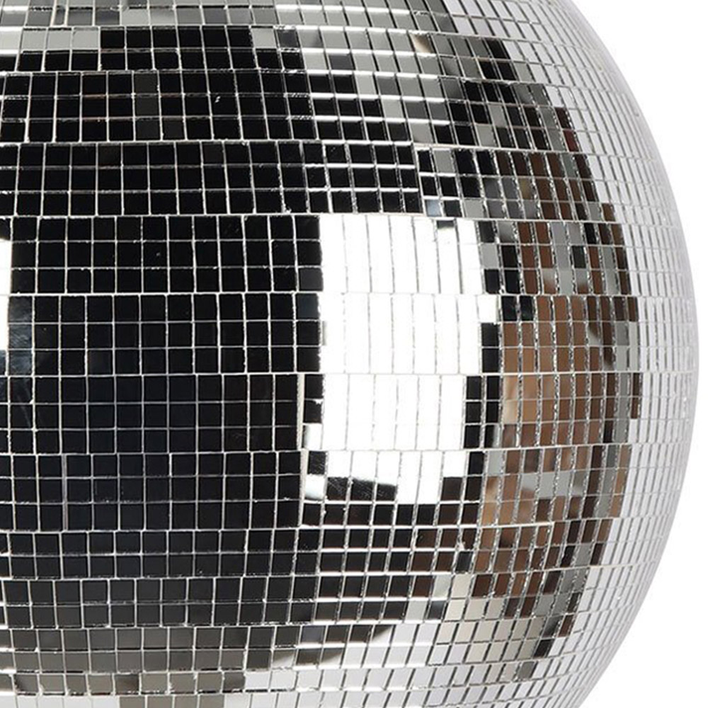 Silver Disco Ball Pendant Light Image 5