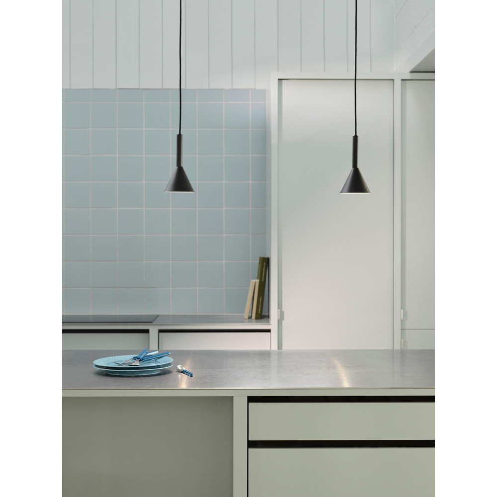 Nordlux Kelvis 2-Kit Black Cone Shaped Pendant Light Image 2