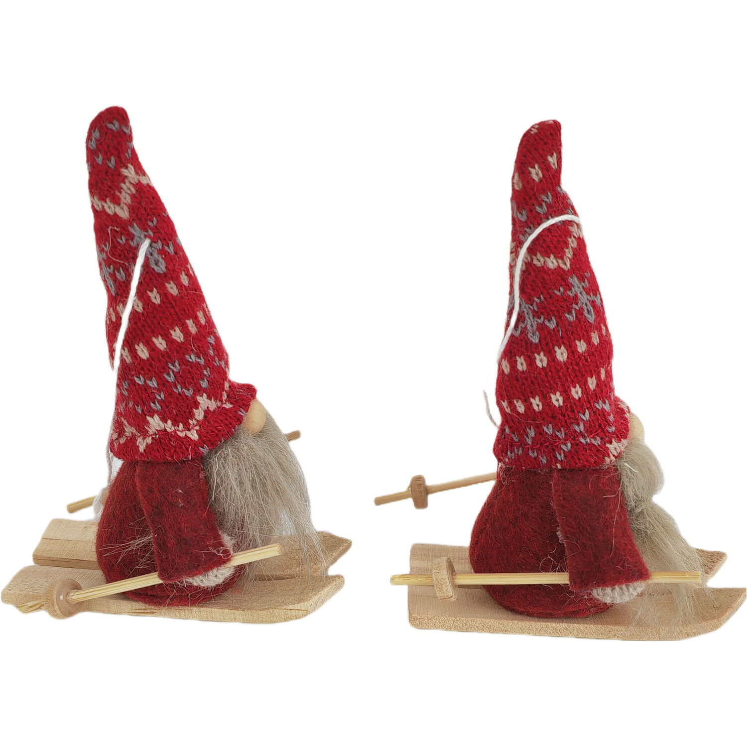 Hanging Gonk on SkisMulticolour Image 2