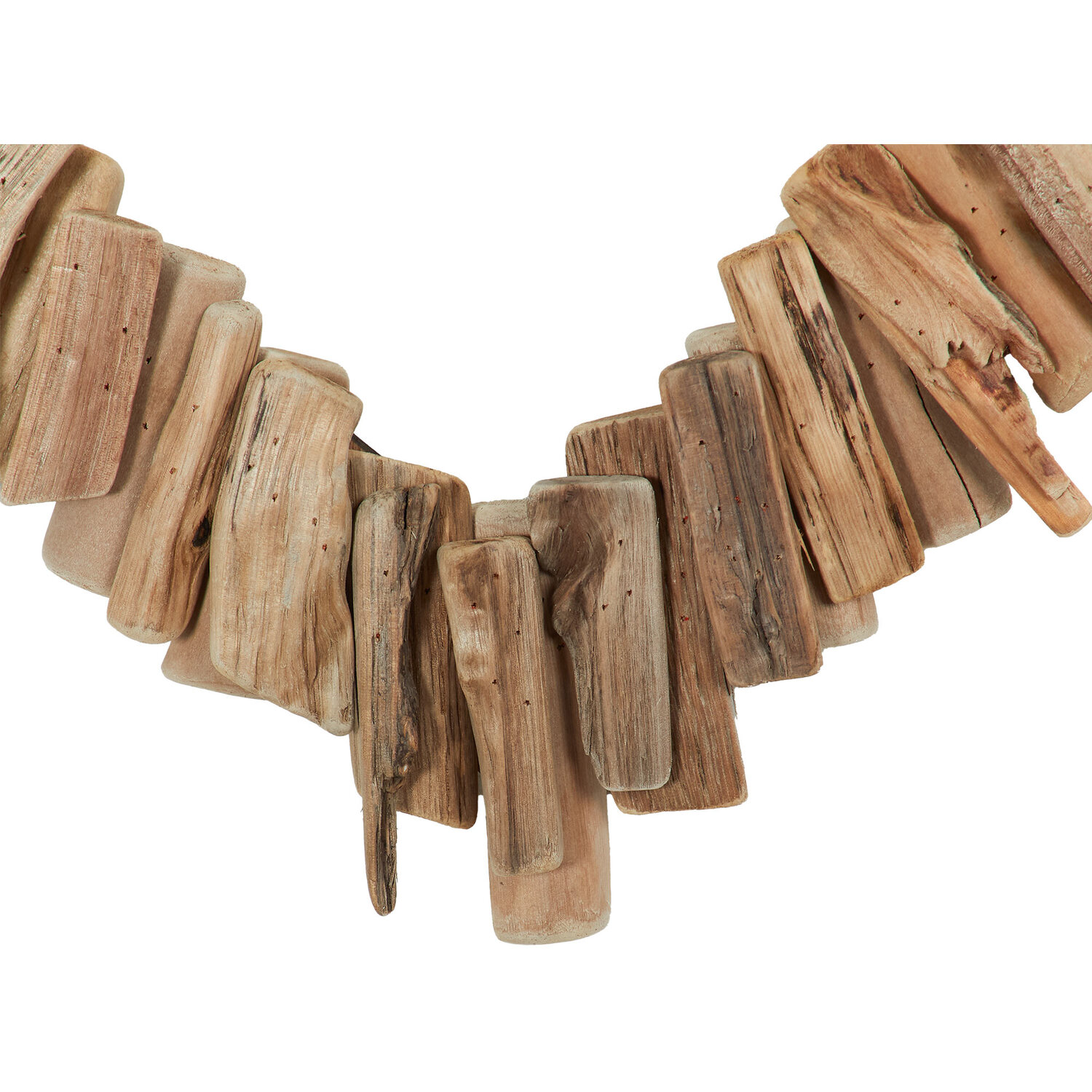 Driftwood Heart Wreath Brown Image 4