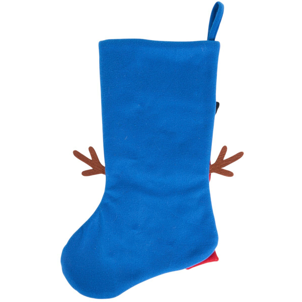 Santa or Snowman Novelty StockingMulticolour Image 7
