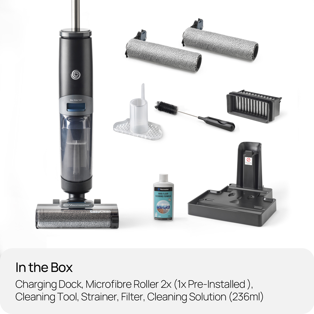 Vacmaster EasyClean HVA HA2203UK Wet and Dry Cordless Hard Floor Cleaner Image 8