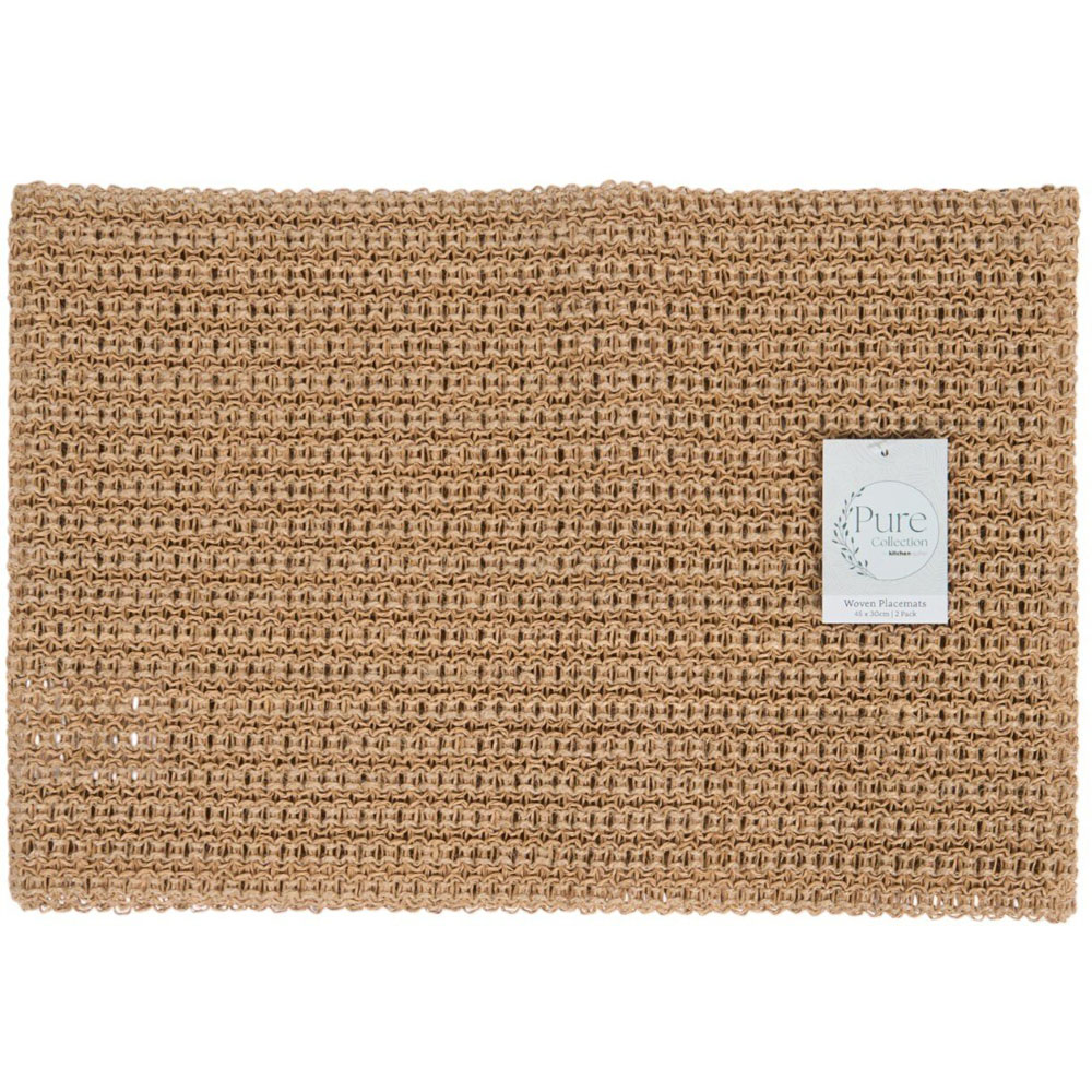 Woven Placemats Natural Image 1