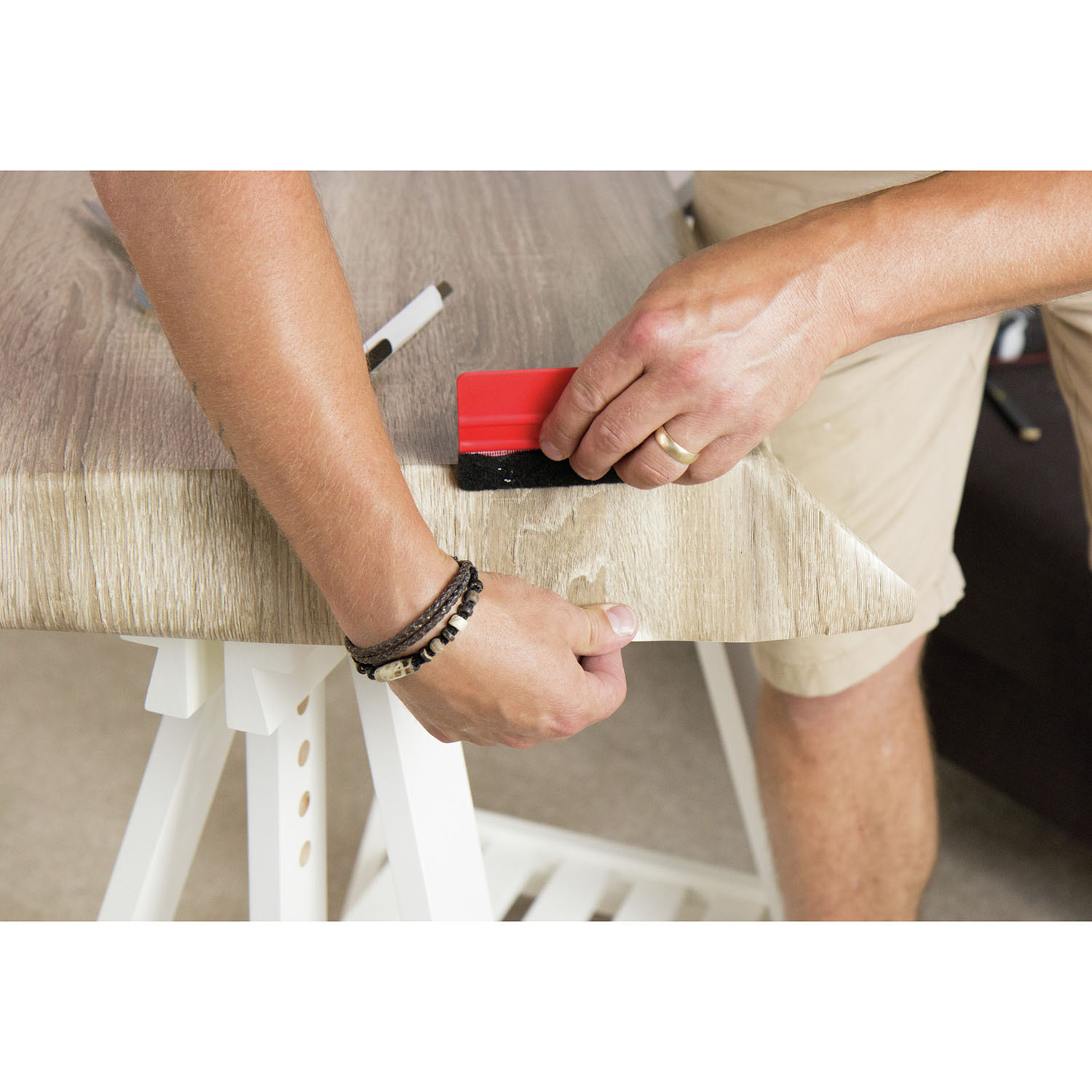 d-c-fix Sonoma Oak Self Adhesive Vinyl Film - Brown Image 5