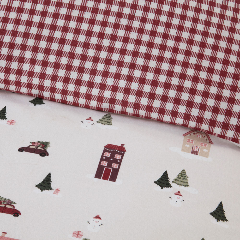 Home for Christmas Duvet Set - Multicolour / King Image 3