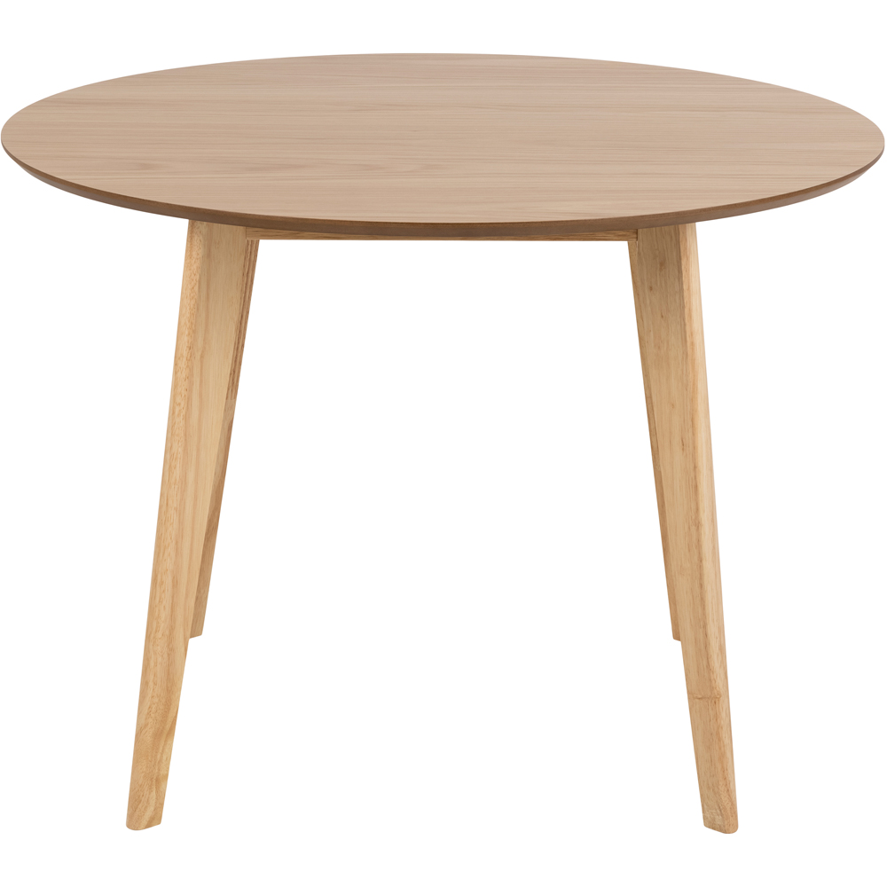 Furniture To Go Roxby Oak 4 Seater Round Dining Set Image 3