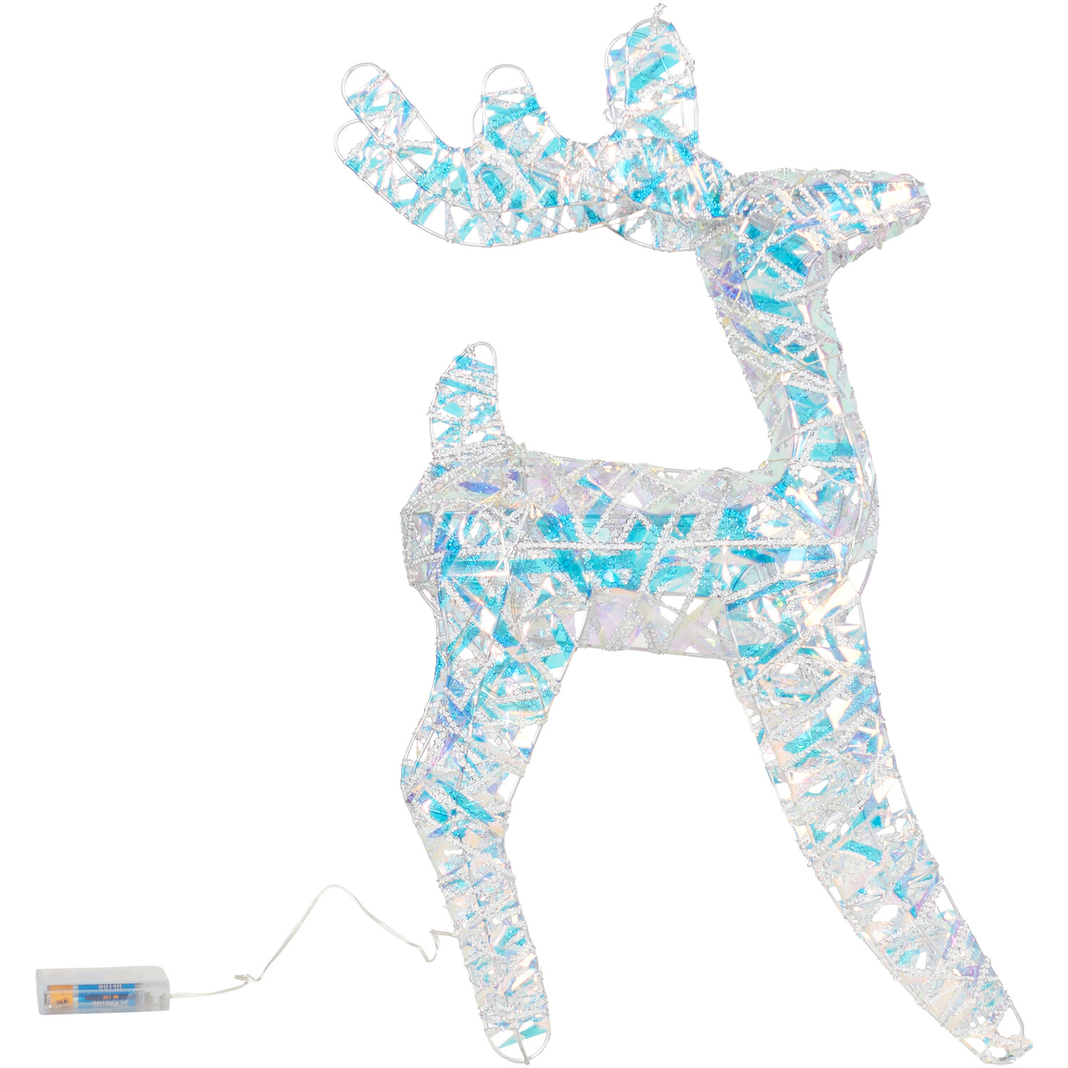 Iridescent Diamante Reindeer Image 3