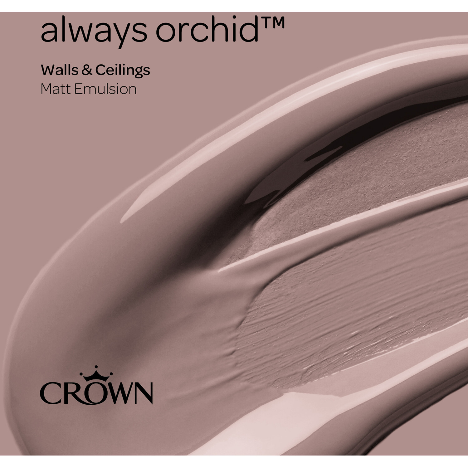 Crown Walls and Ceilings Always Orchid Matt Emulsion Paint 5L Image 7