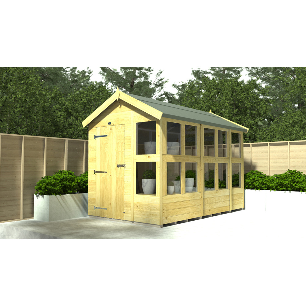 DIY Sheds 6 x 16ft Tongue and Groove Timber Apex Potting Shed Image 2
