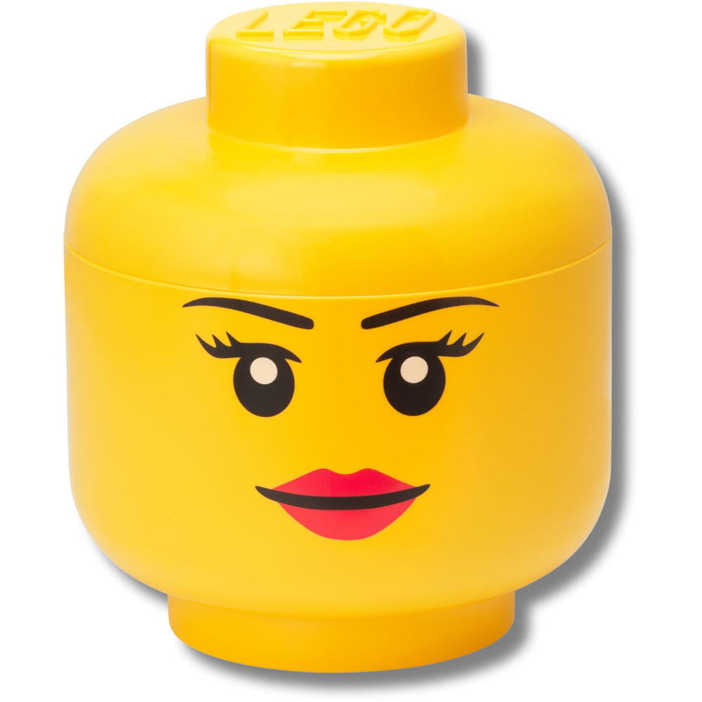 LEGO Set of 2 Girl Face Storage Head Image 4