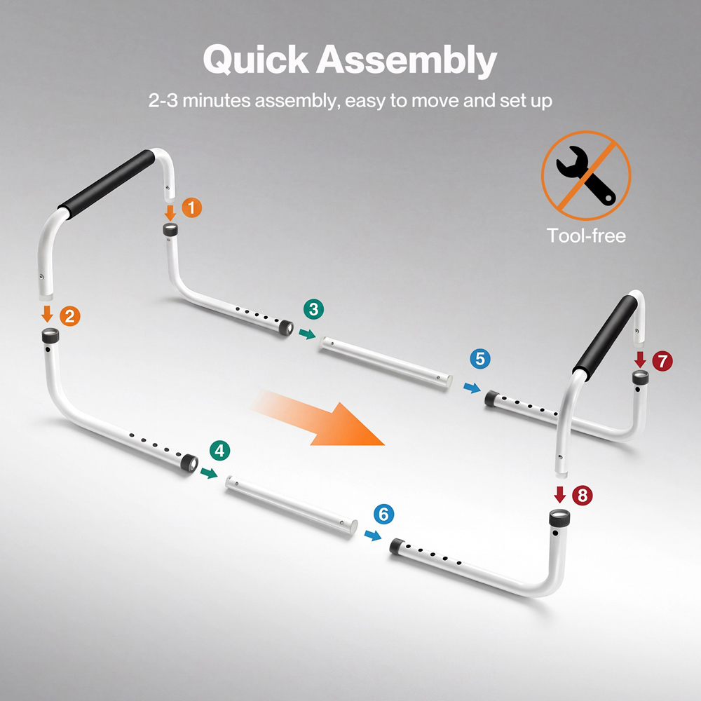 Levede Adjustable Blanket Lifter Bar for Feet Image 7