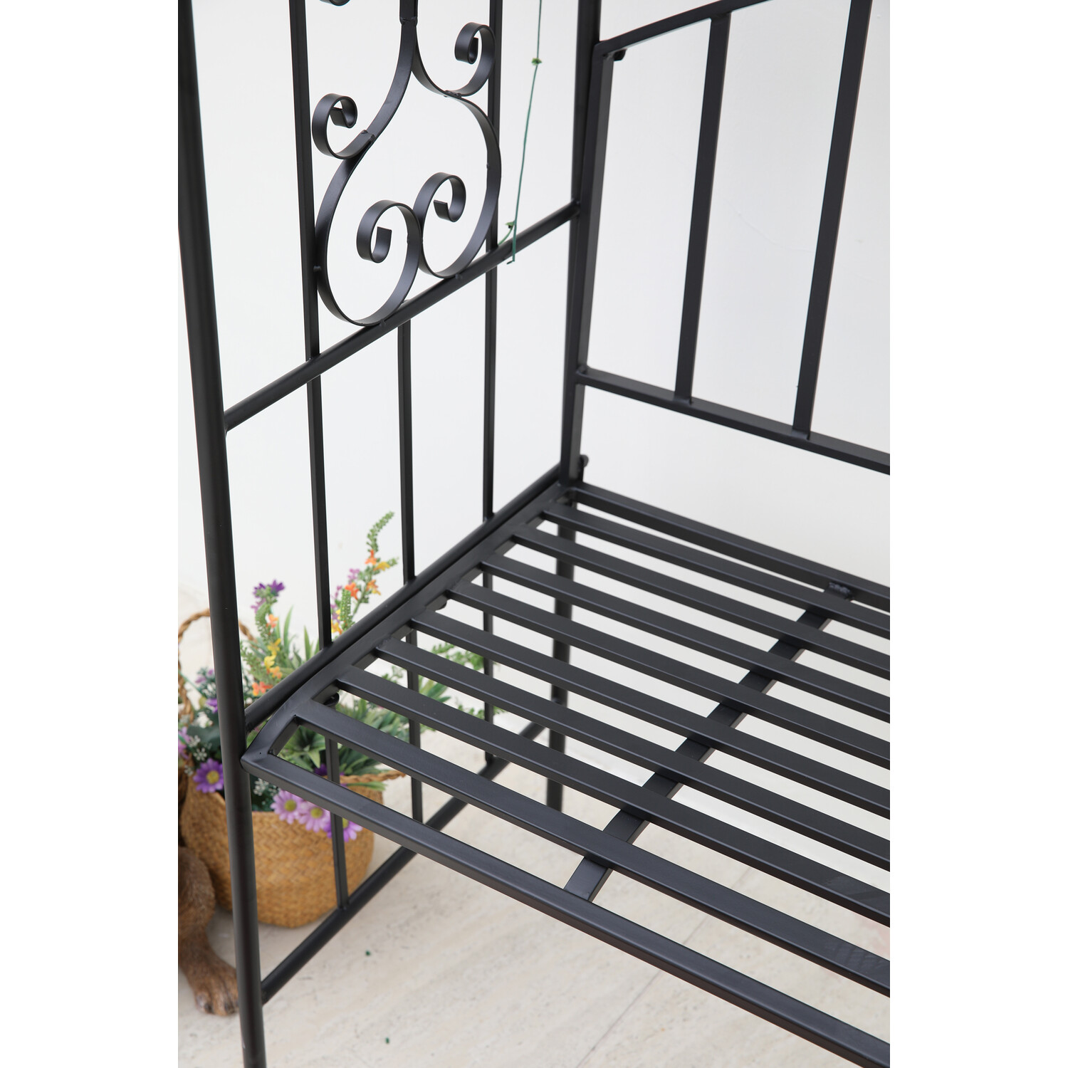 Annabelle Arch Bench - Black Image 4