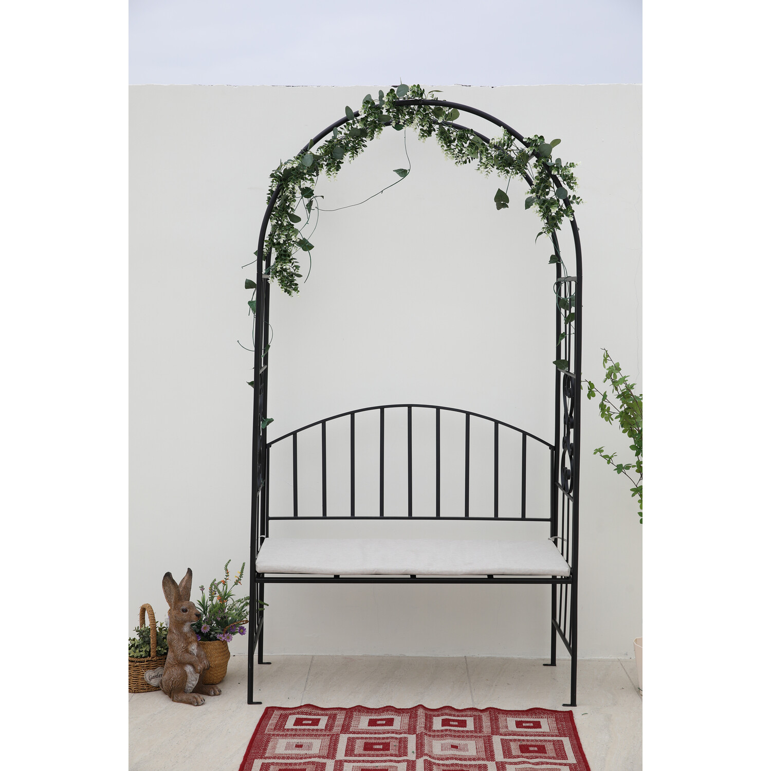 Annabelle Arch Bench - Black Image 8
