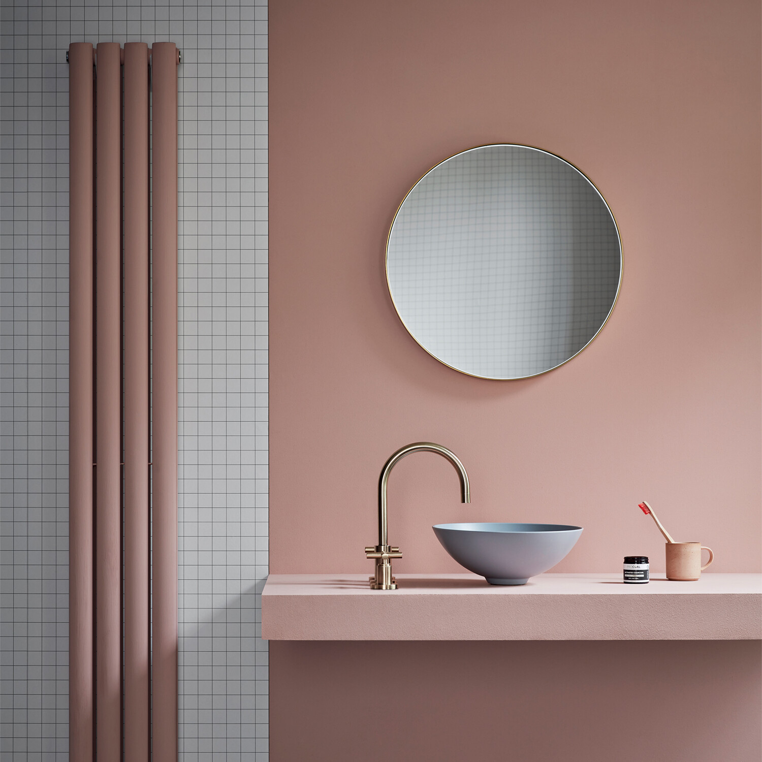 Crown Easyclean Bathroom Paint - Powdered Clay Image 2