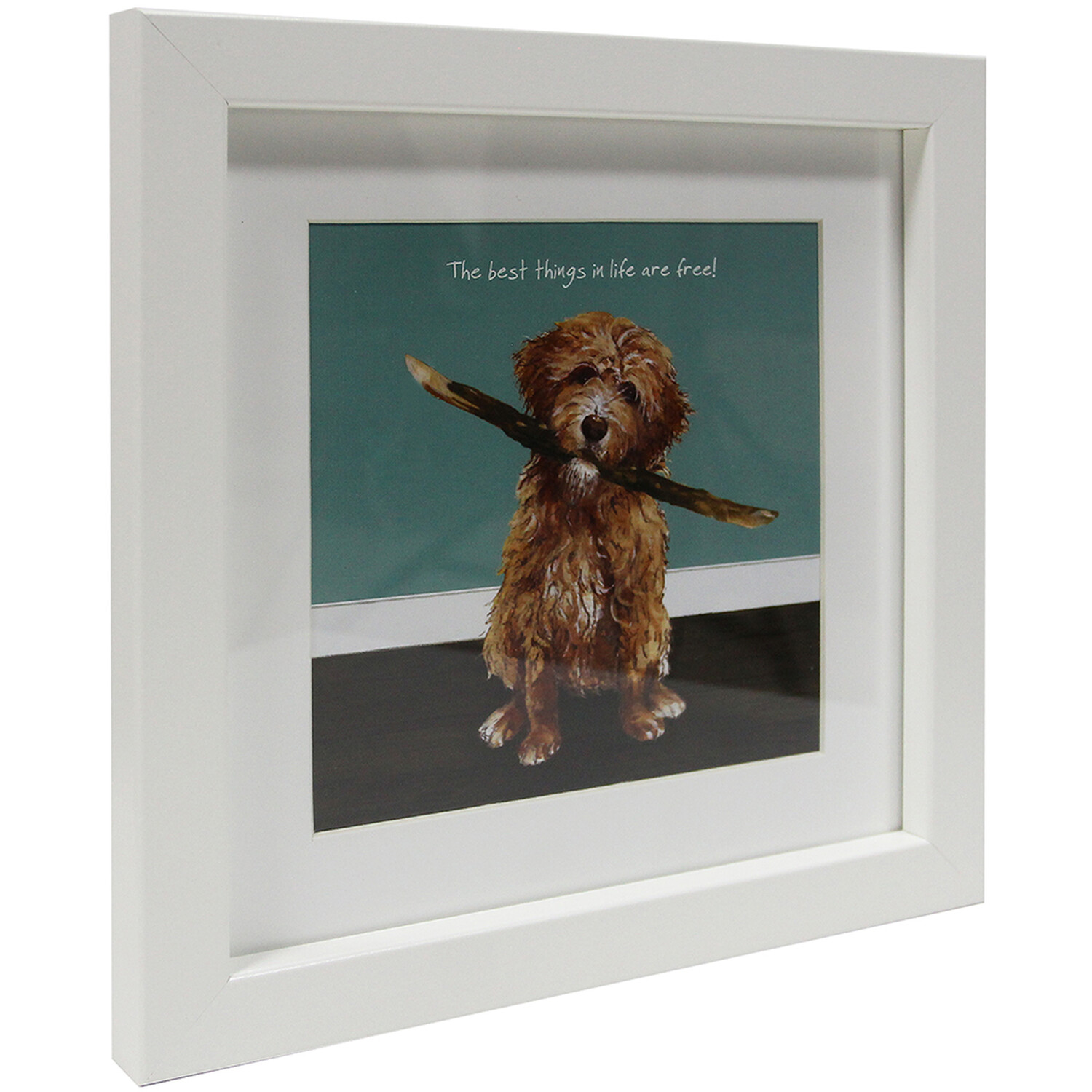 Adorable Little Dogs Framed Print Image 7