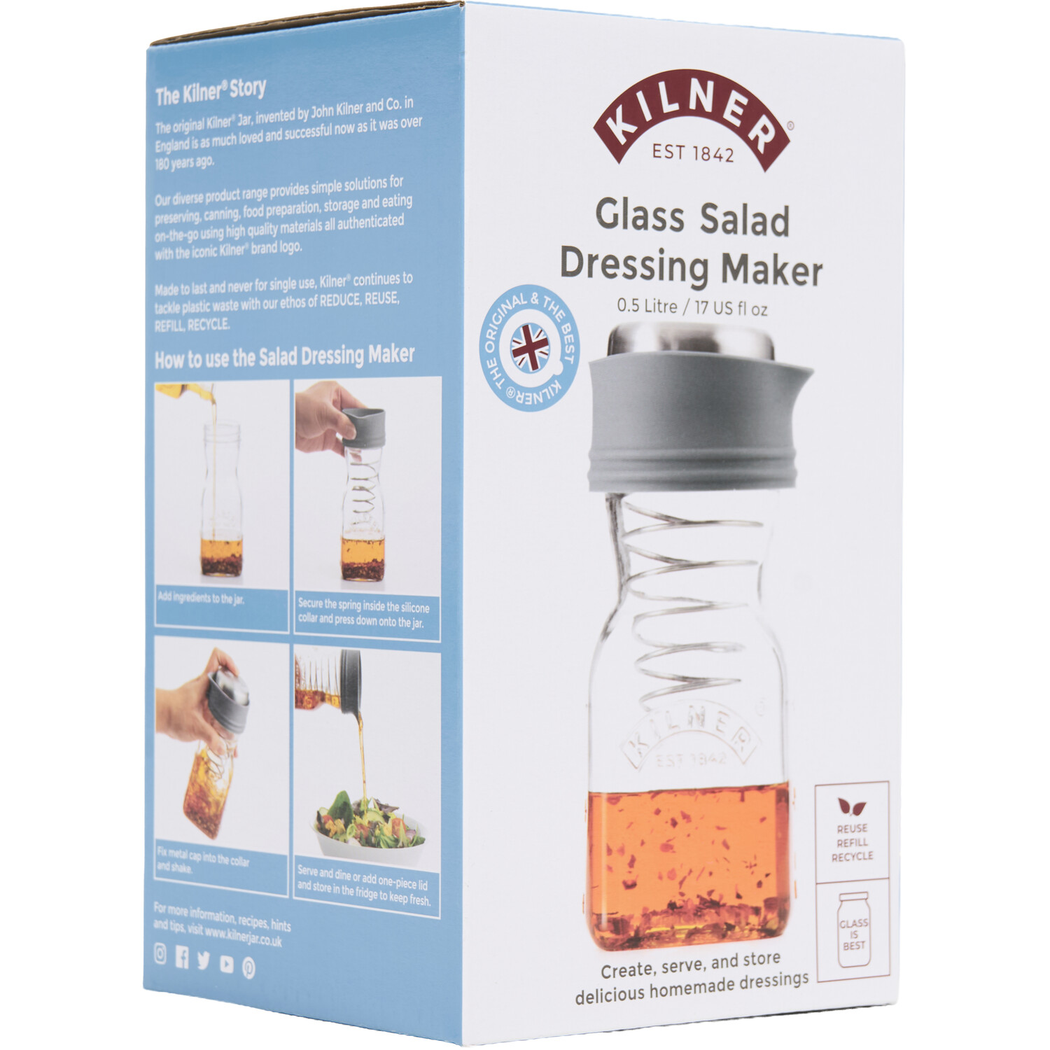 Kilner Salad Dressing Maker Image 2