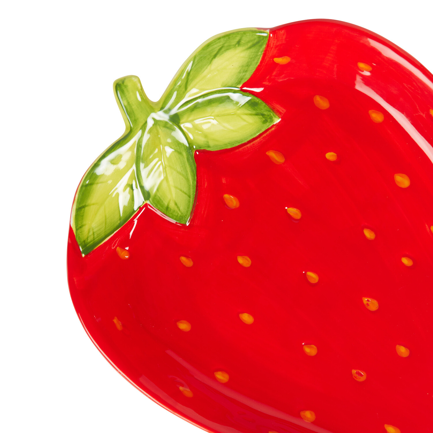 Strawberry Plate - Red Image 3