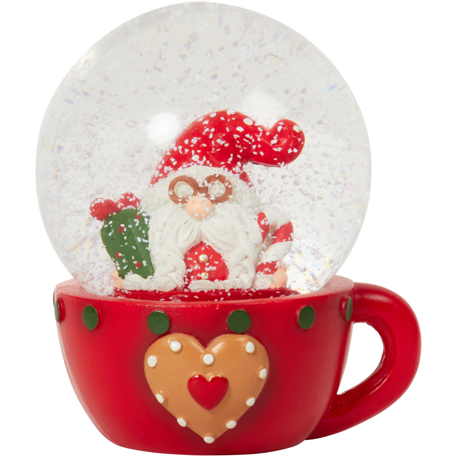 Teacup Gonk Snowglobe - Red Image 4