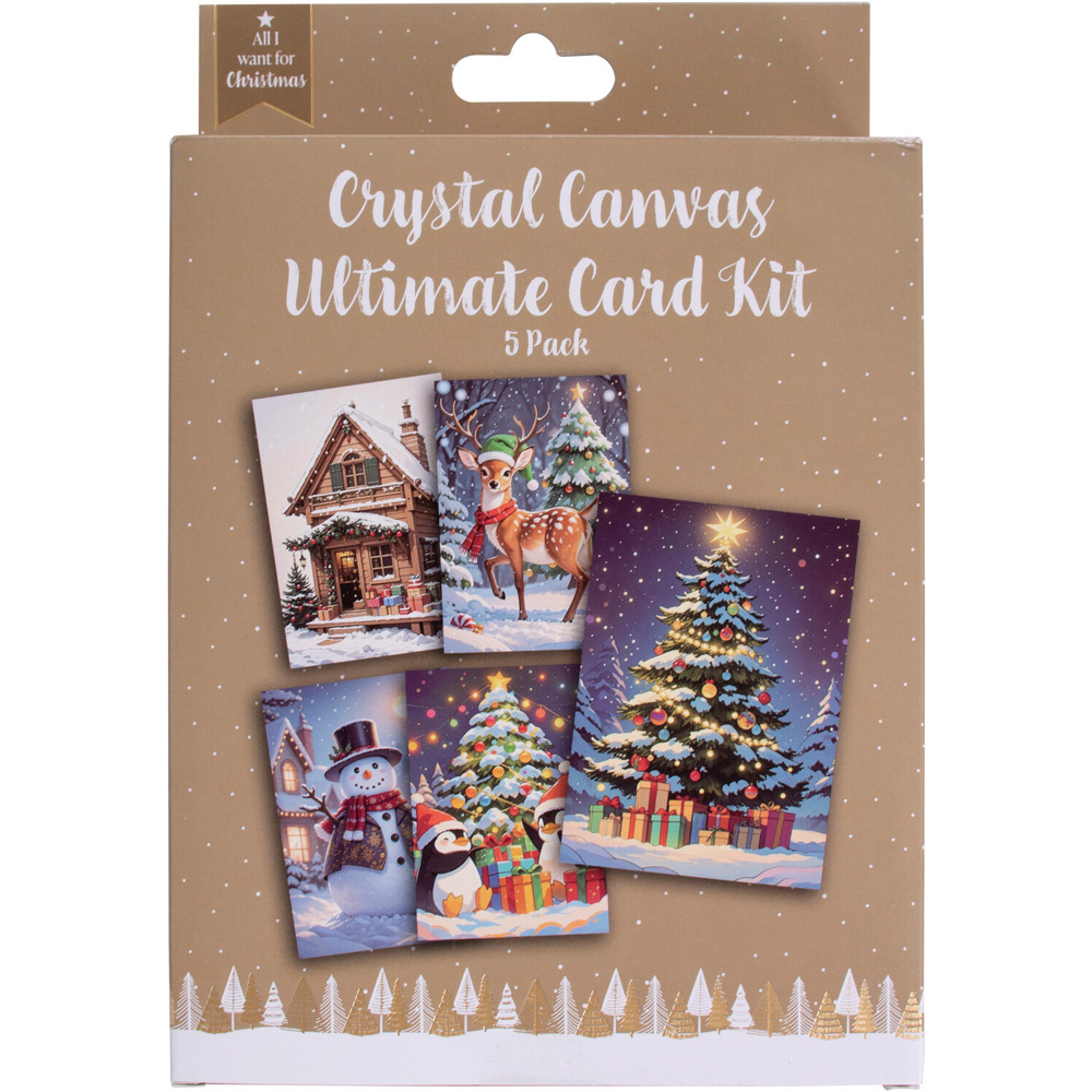 Festive Crystal Canvas Ultimate Card Kit Image