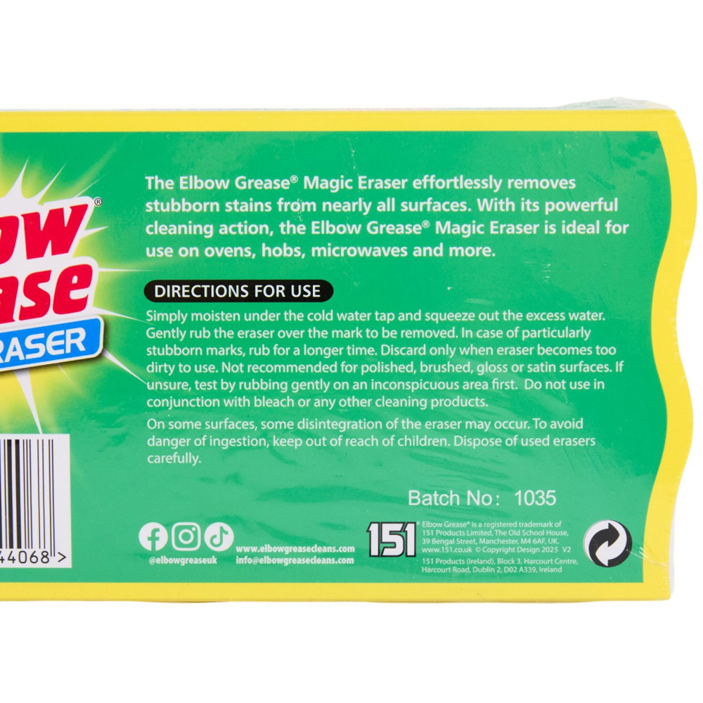 Elbow Grease Sponge Scourer 3 Pack Image 3