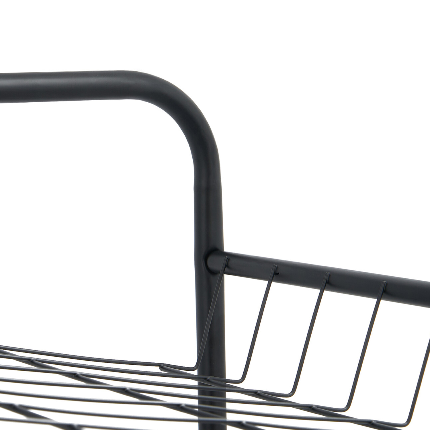 4 Tier Shoe Rack - Black Image 6