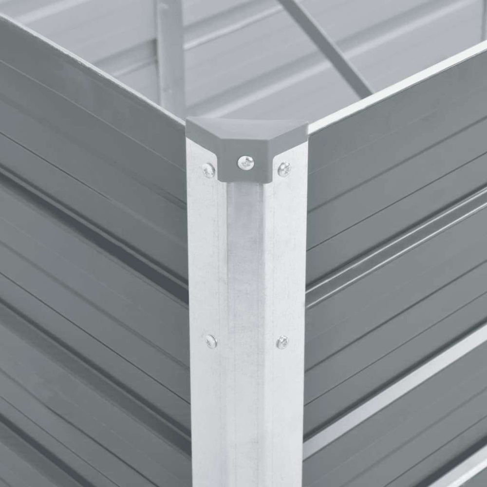 Walplus Grey Raised Garden Bed 240 x 80 x 45cm Image 6