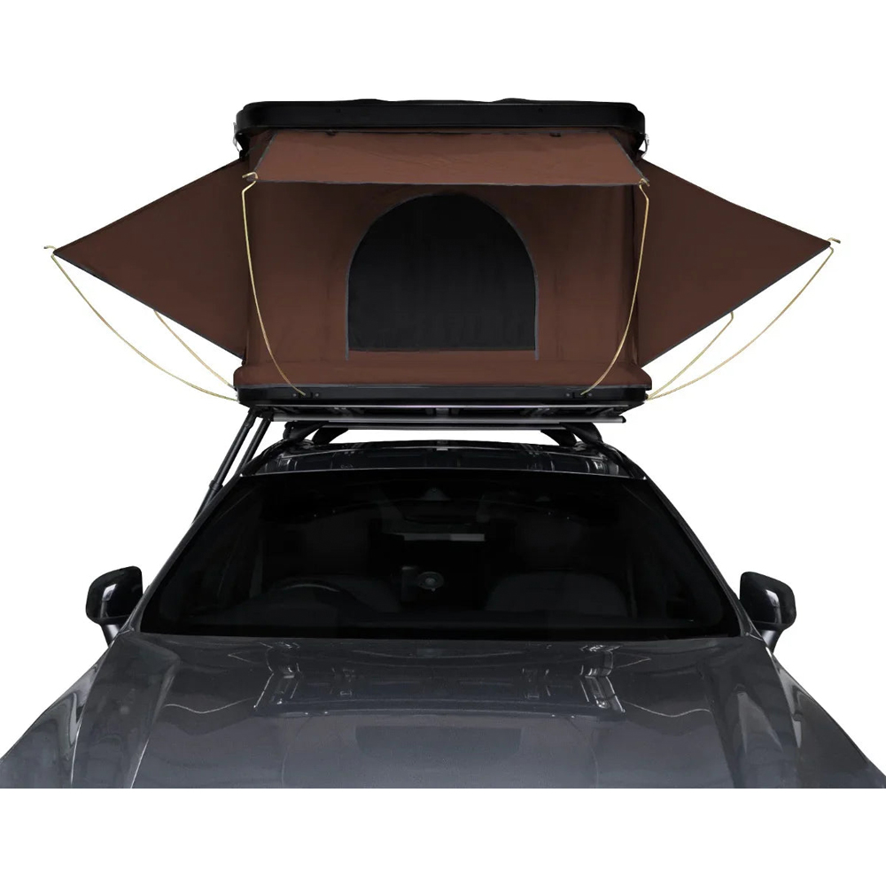 MonsterShop Brown 2-3 Person Car Roof Tent Image 2