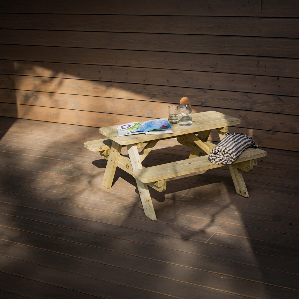 AMATA Ungurs Children Mini Picnic Table Mini Green Image 5
