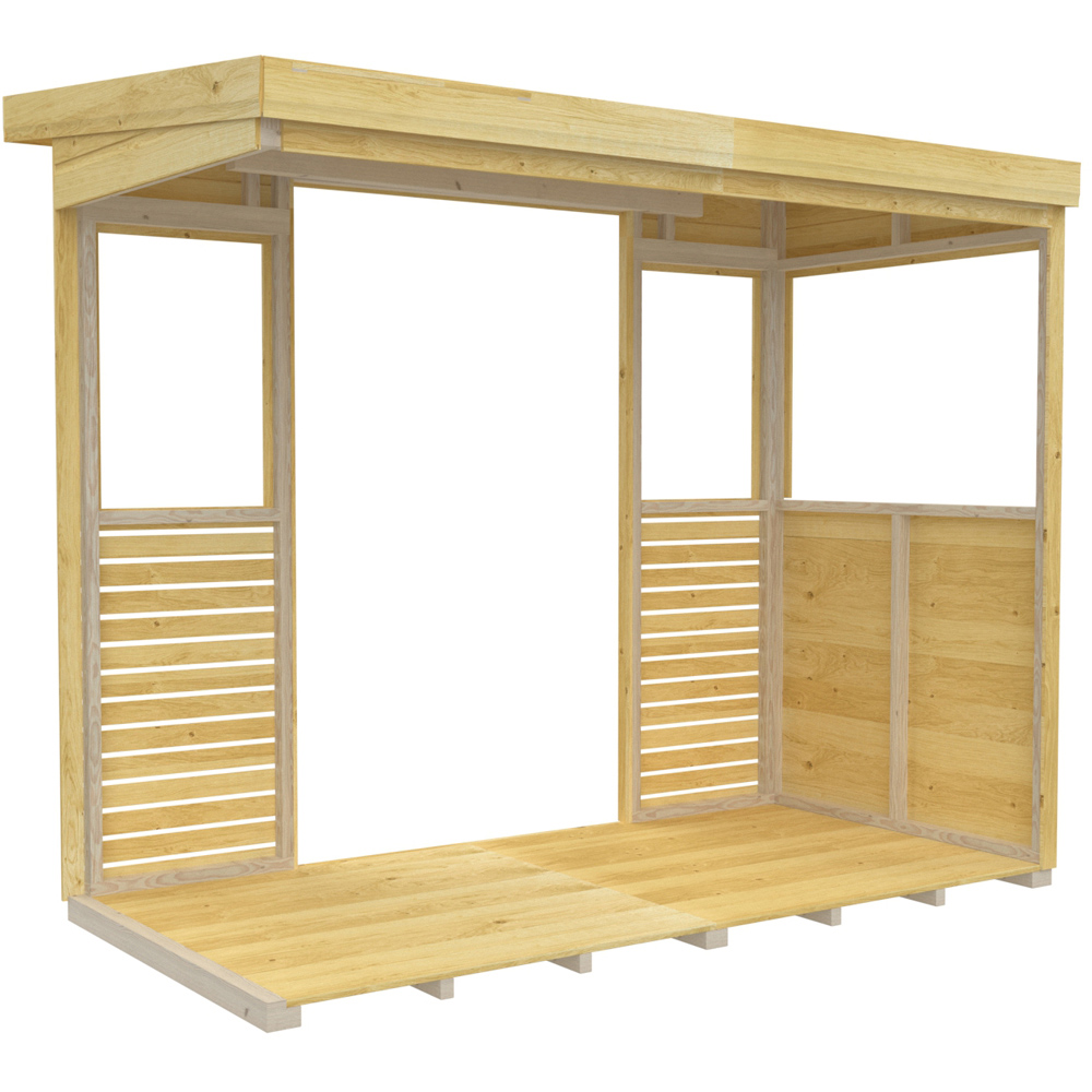 DIY Sheds 8 x 4ft Pressure Treated Tongue and Groove Timber Outdoor Kitchen Shelter Image 3