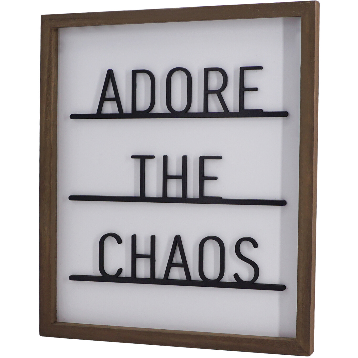 Adore The Chaos Framed Plaque Image 2