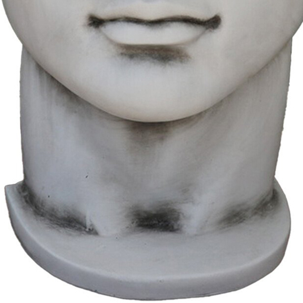 Face Sculptural Statue Grey Image 5