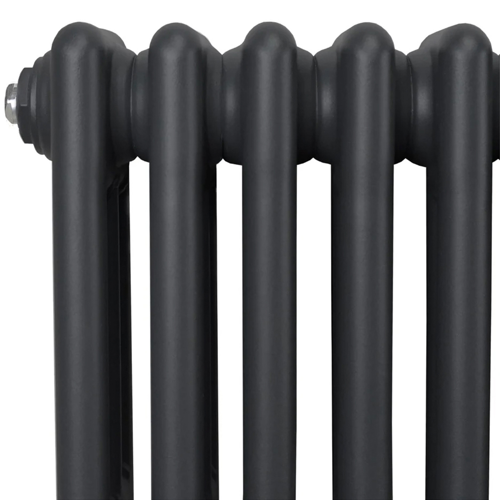 Monster Shop 4311 BTU Anthracite Grey Traditional 3 Column Radiator 600 x 832mm Image 5