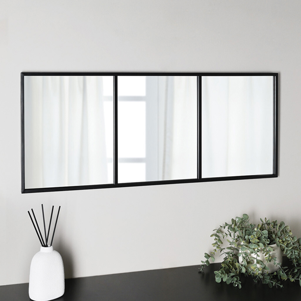 Brooklyn Metal Mirror - Black Image 4