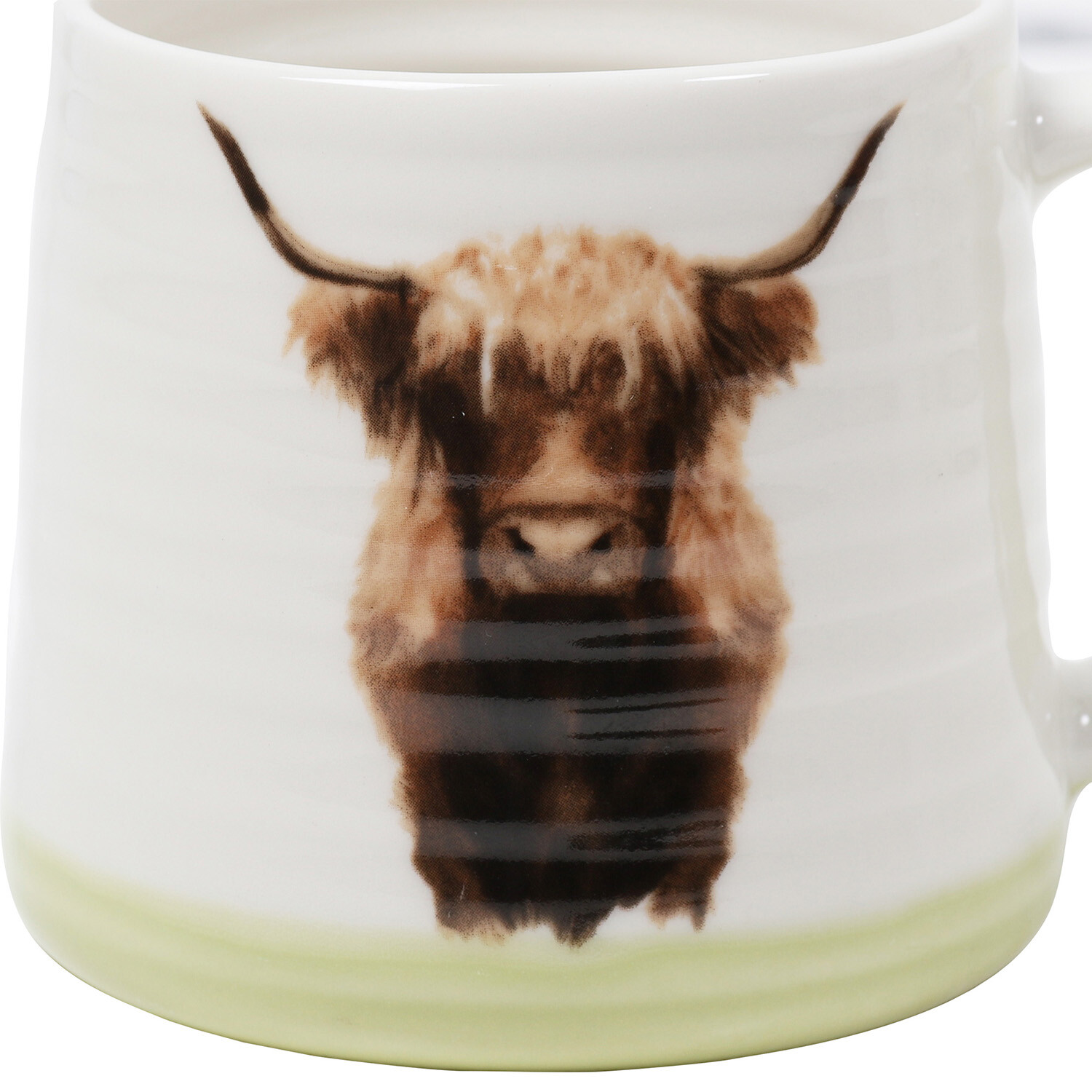 Highland Cow Mug - White Image 3