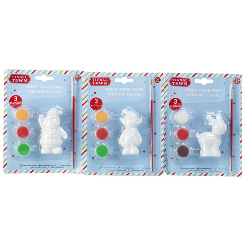 Paint Your Own Christmas Character Image
