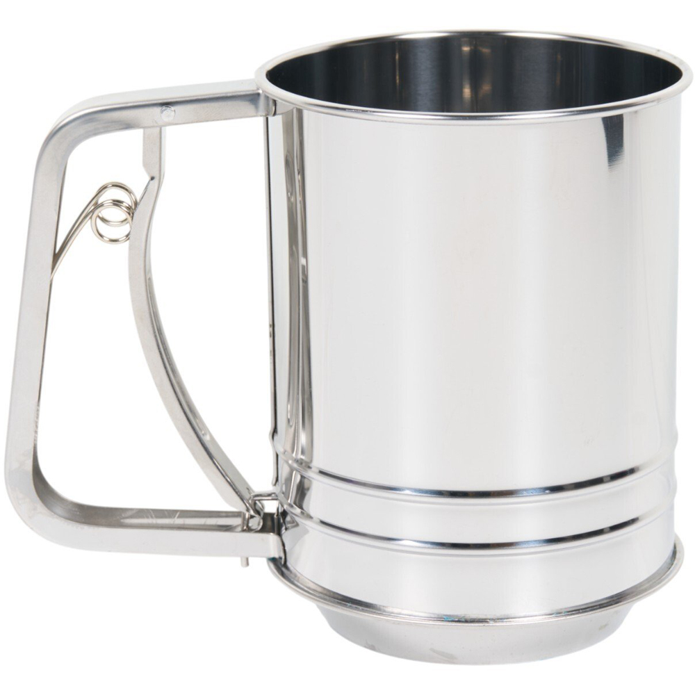 Stainless Steel Flour Shaker Silver Image 2