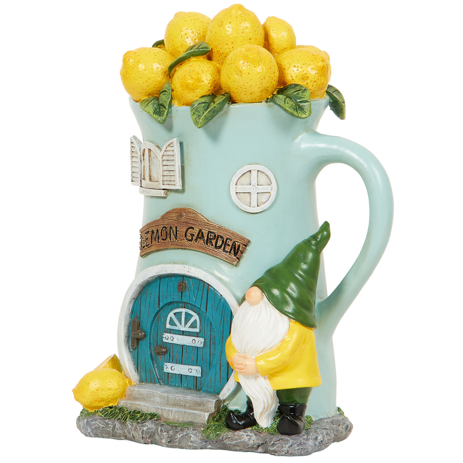 Teapot Lemon House Decoration - Blue Image 4