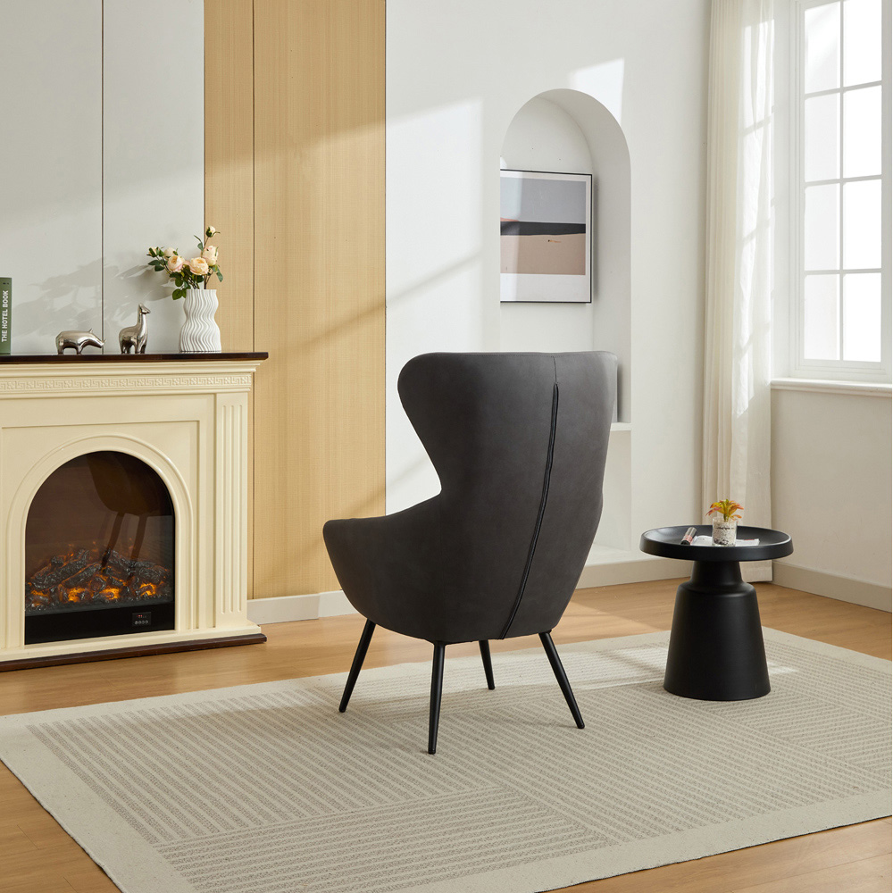 Furbo Graphite Accent Chair Image 4