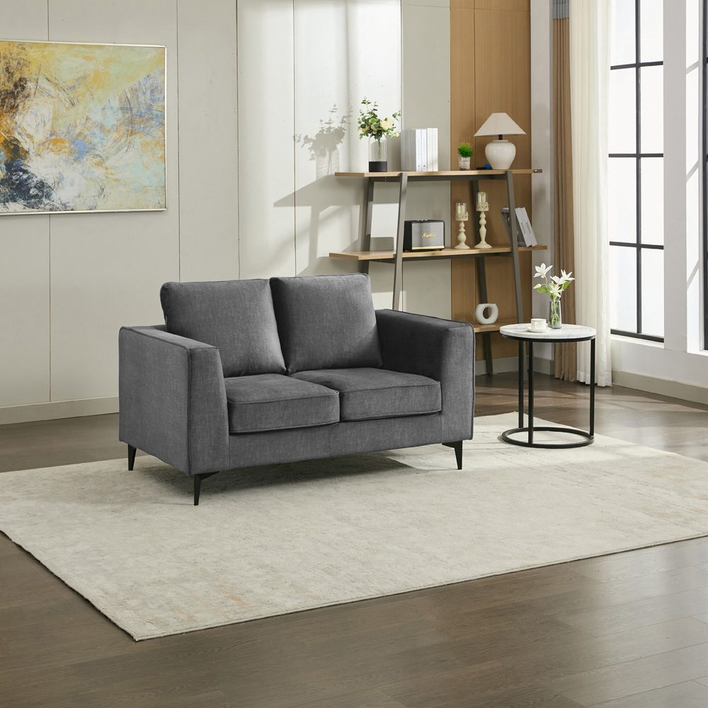 Bray 2 Seater Graphite Sofa Image 4