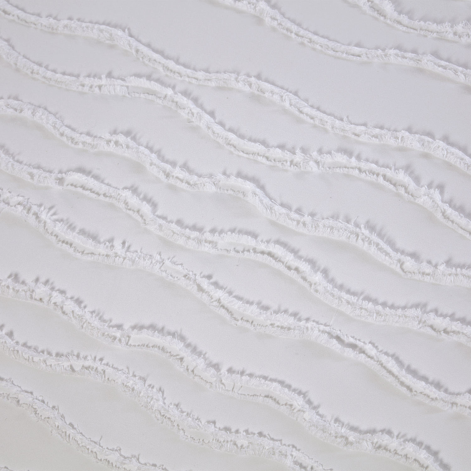 Marina Tufted Duvet Set - White / Double Image 4