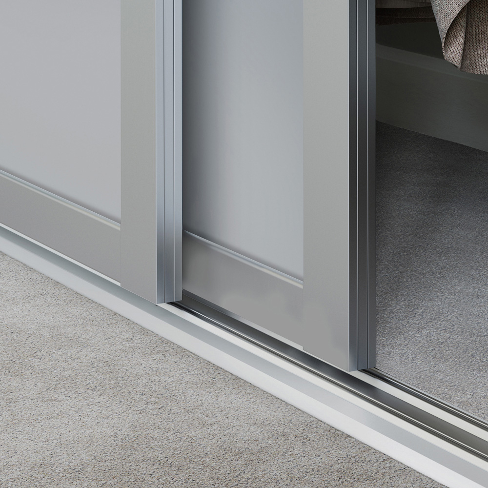 Spacepro Shaker 3 Panel Cashmere Sliding Door 2220 x 610mm Image 4