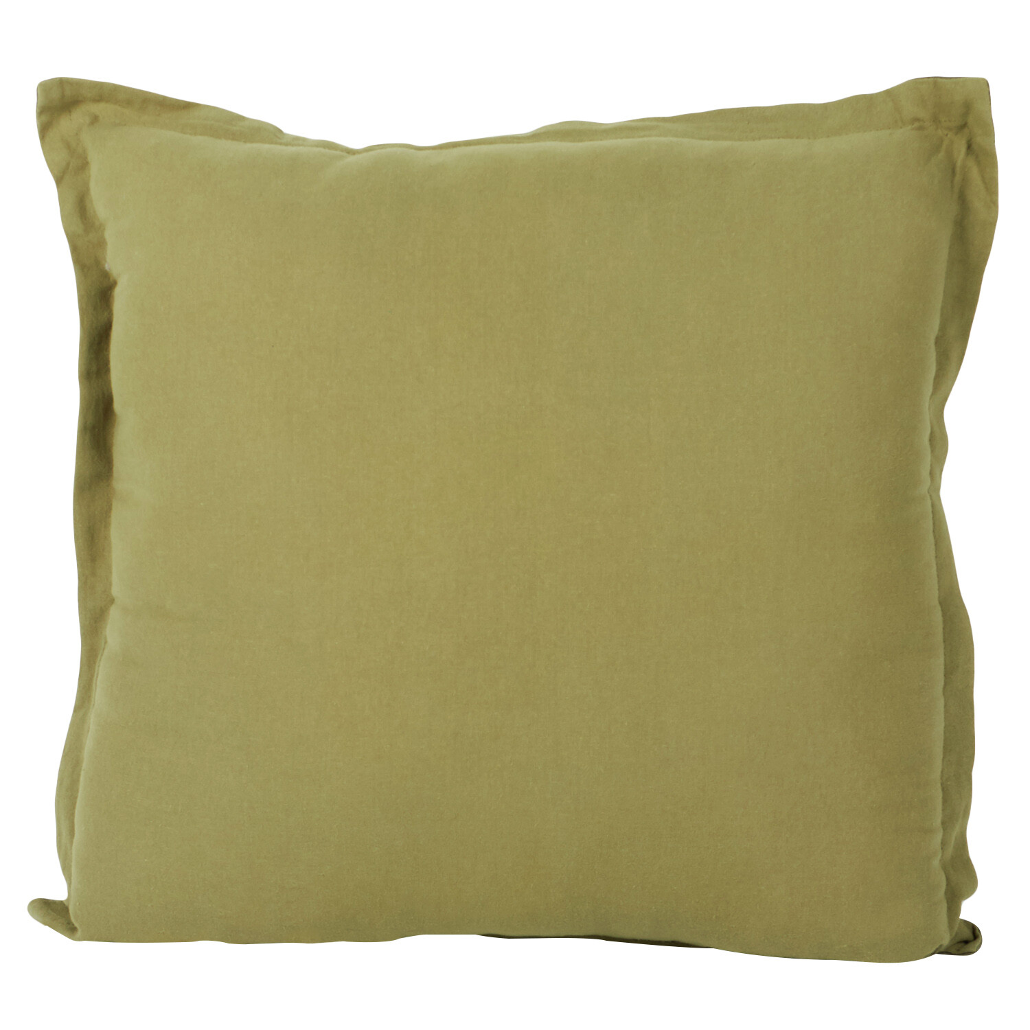 Pack of 2 Reversible Outdoor Cushions - Green Image 2