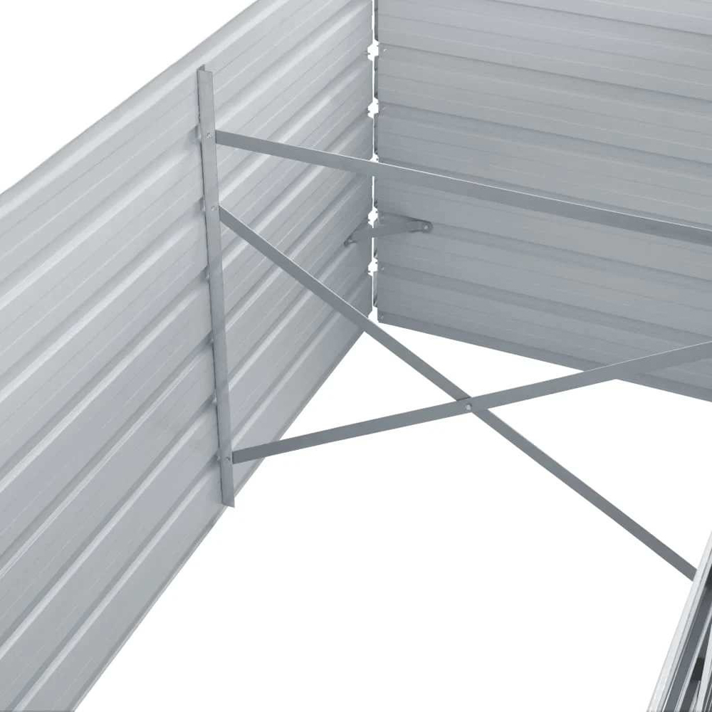Walplus Grey Raised Garden Bed 240 x 80 x 45cm Image 5