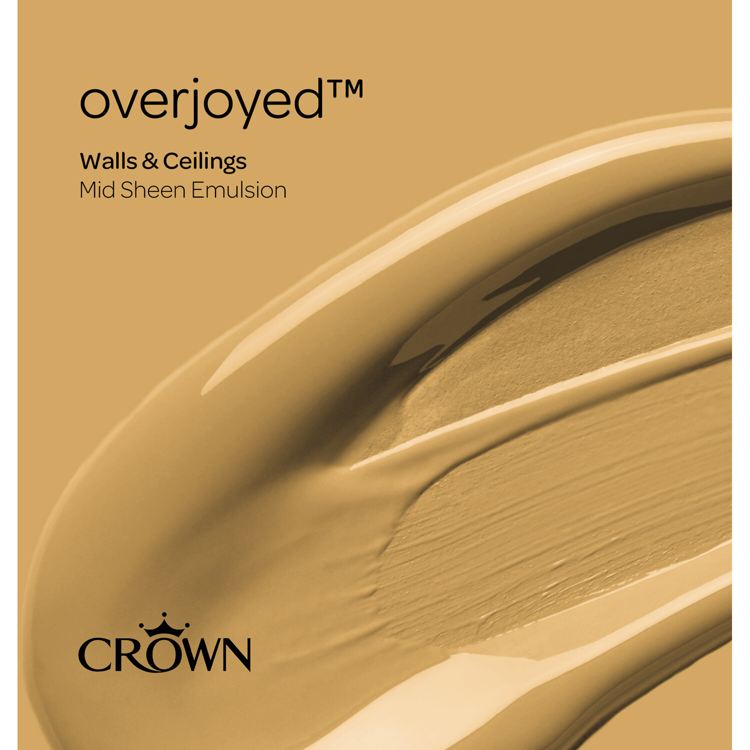Crown Walls & Ceilings Overjoyed Mid Sheen Emulsion Paint 2.5L Image 8