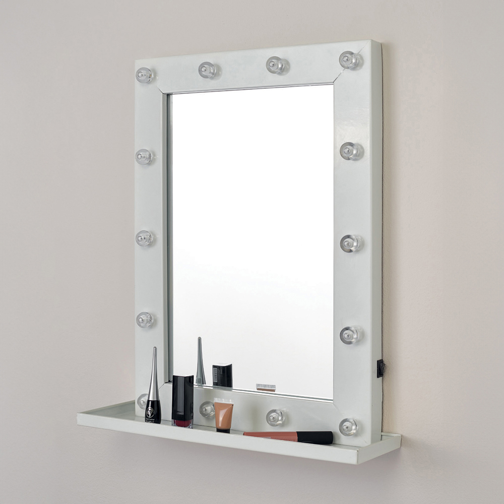 Hollywood Glam LED Wall Mirror 50 x 40cm Image 2
